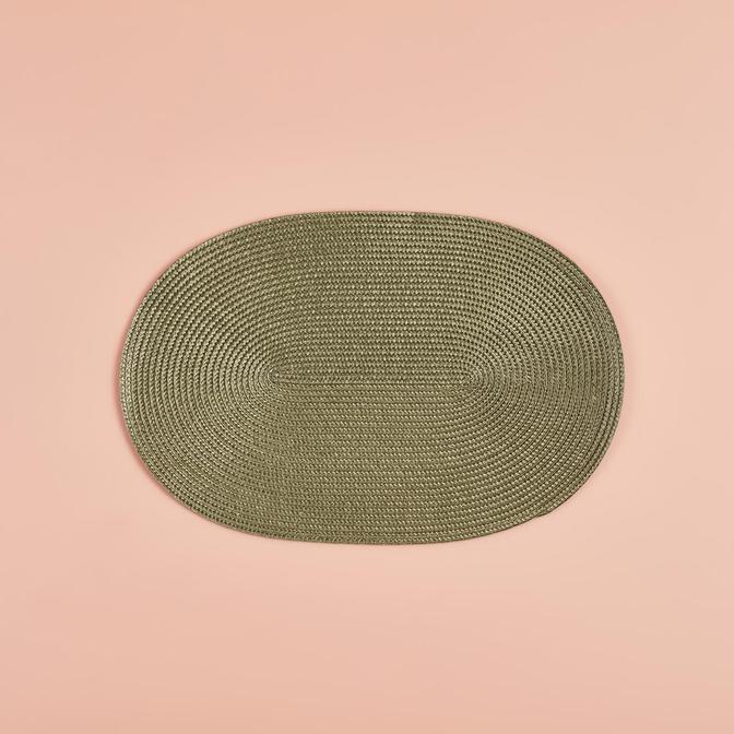 Circum Oval Amerikan Servis Yeşil (44x29 cm)