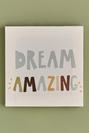  Dream Amazing Kanvas Tablo Beyaz (20x20 cm)