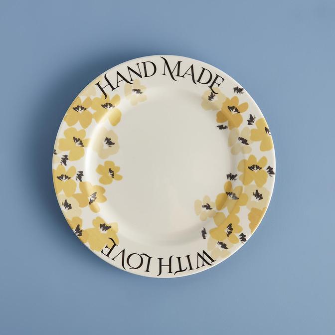 Isadora Stoneware Servis Tabağı Sarı (27 cm)
