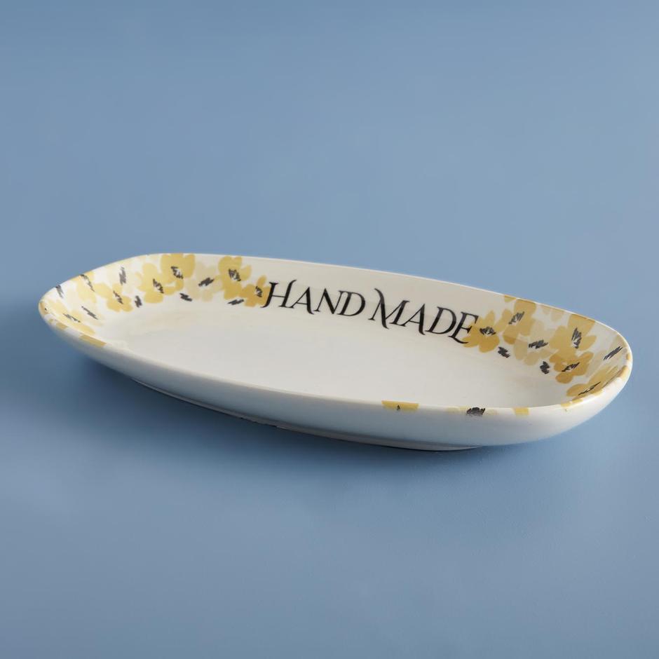  Isadora Stoneware 12 Parça 4 Kişilik Kahvaltı Takımı Sarı