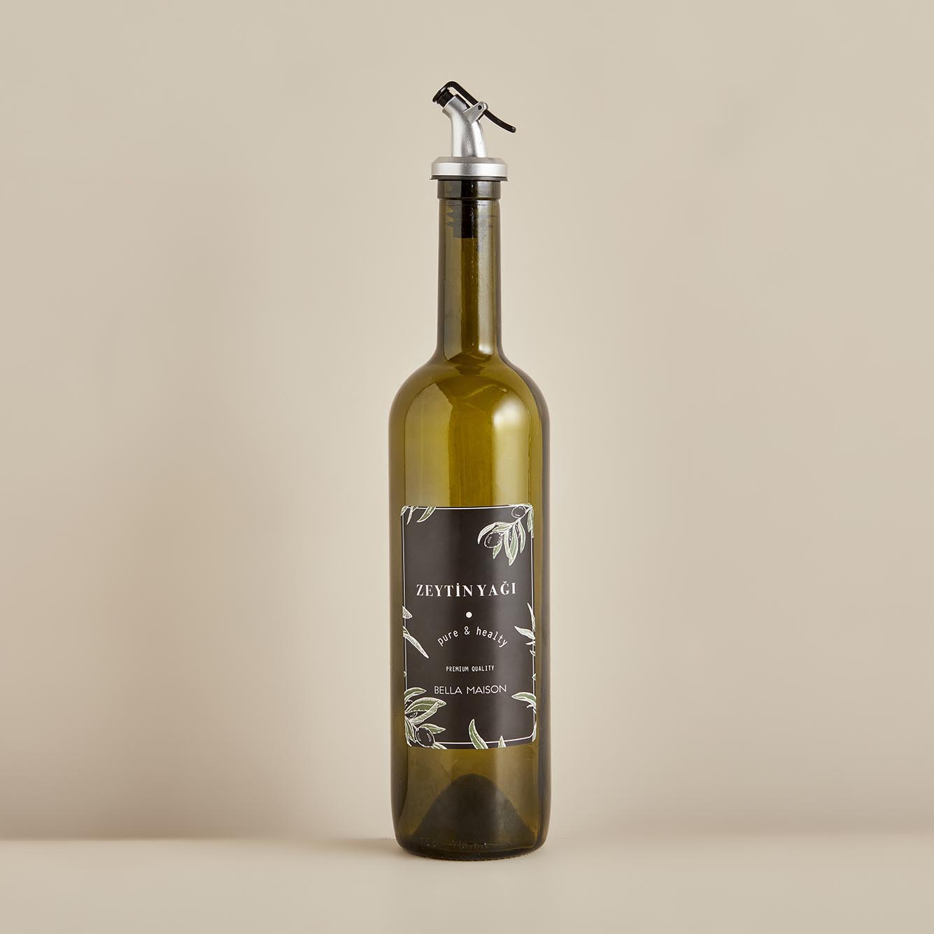 Olive Yağlık Şişesi Yeşil (750 cc)