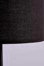  Kumaş Başlıklı Abajur Siyah (15x24 cm)