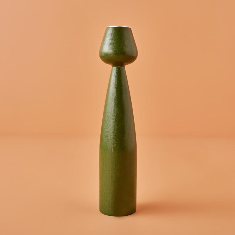  Earty Şamdan Yeşil (24,5 cm)