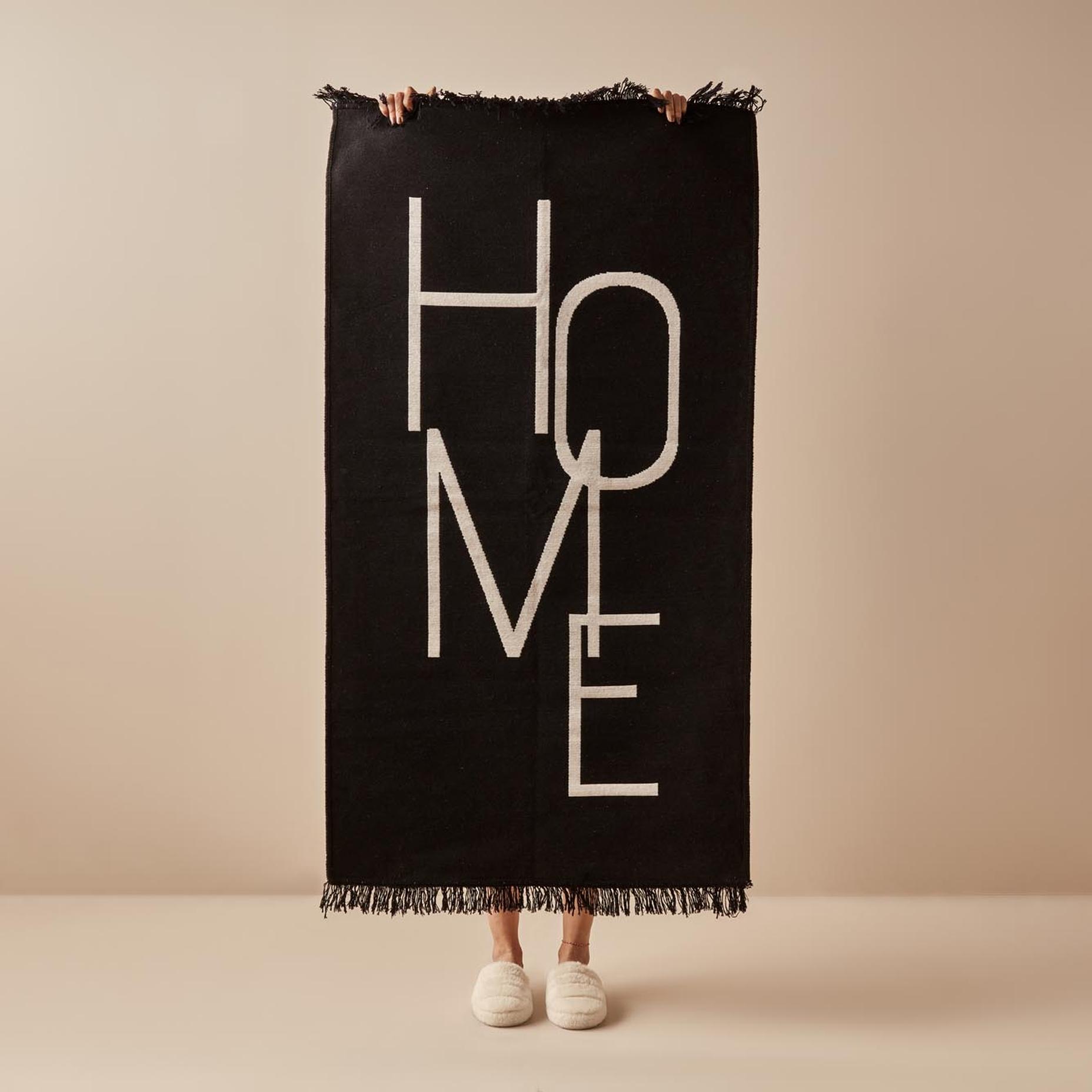 Home Kilim Siyah (80x150 cm)
